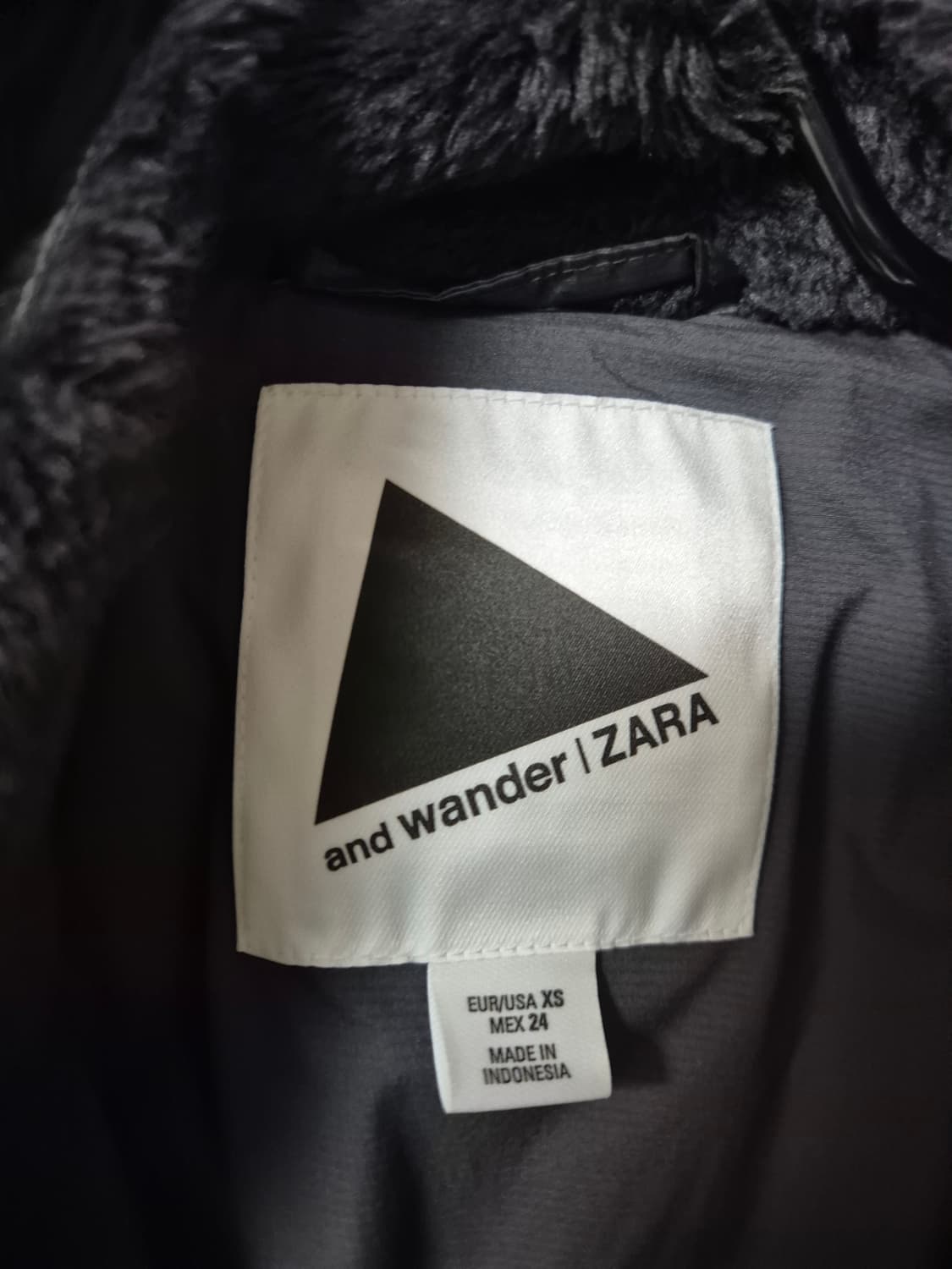 자라 x 앤드 원더 워터 레지스턴트 앤 윈드프루프 다운점퍼 xs 상품이미지5