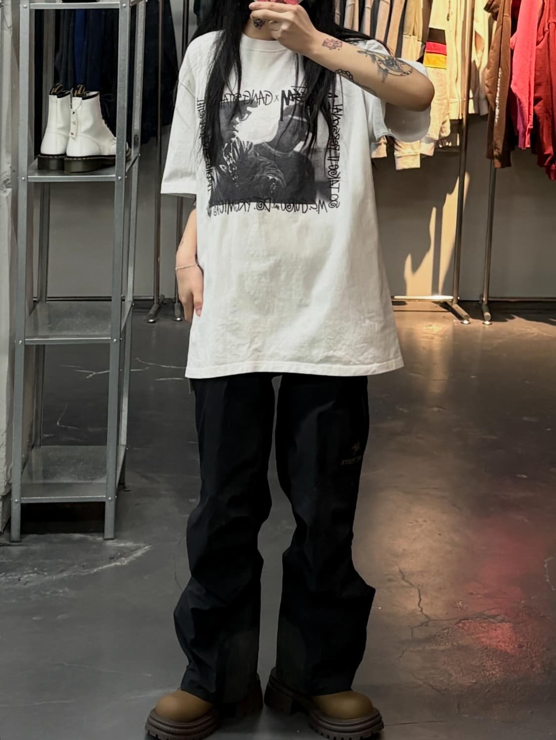 스투시 X 갱스타테이크잇 퍼스널 반팔 티셔츠 A3519 상품이미지1