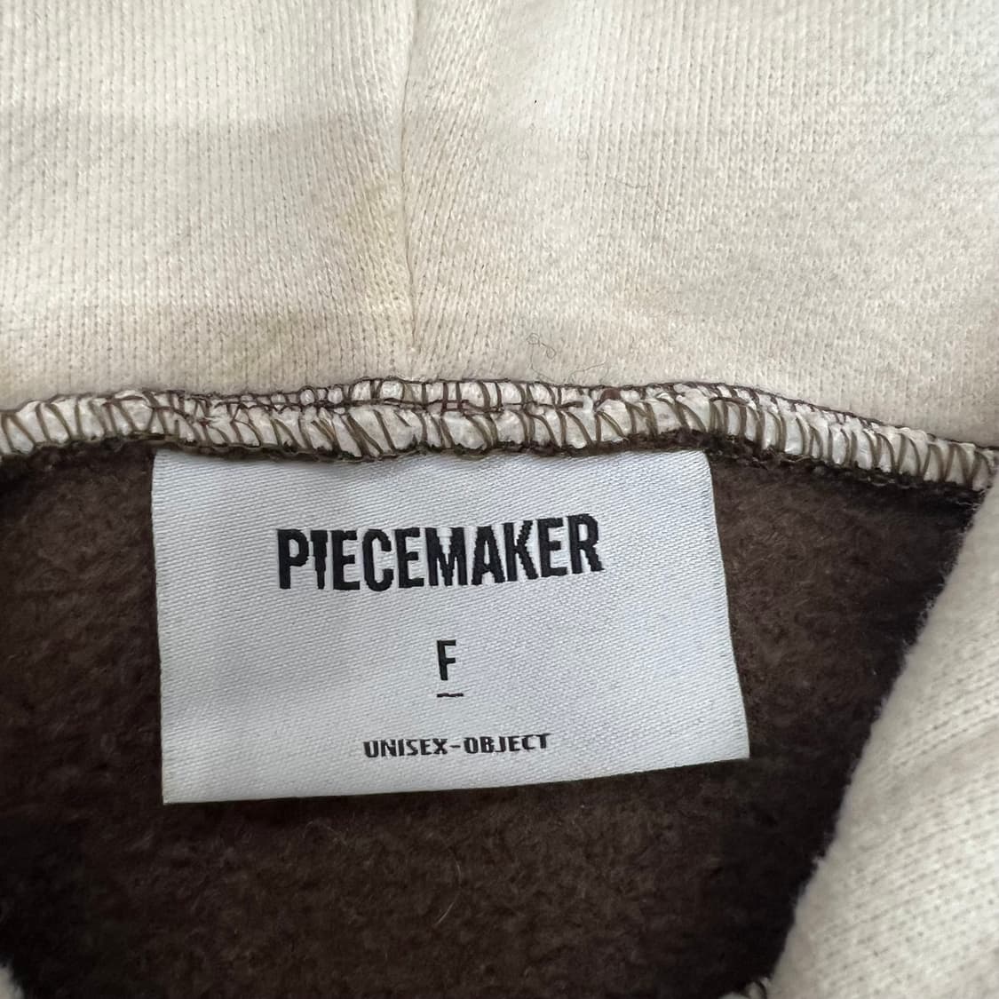 피스메이커 크롭 후드 반집업 상품이미지2