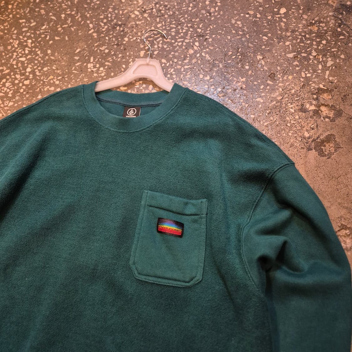 XL 볼컴 청록색 맨투맨  상품이미지5