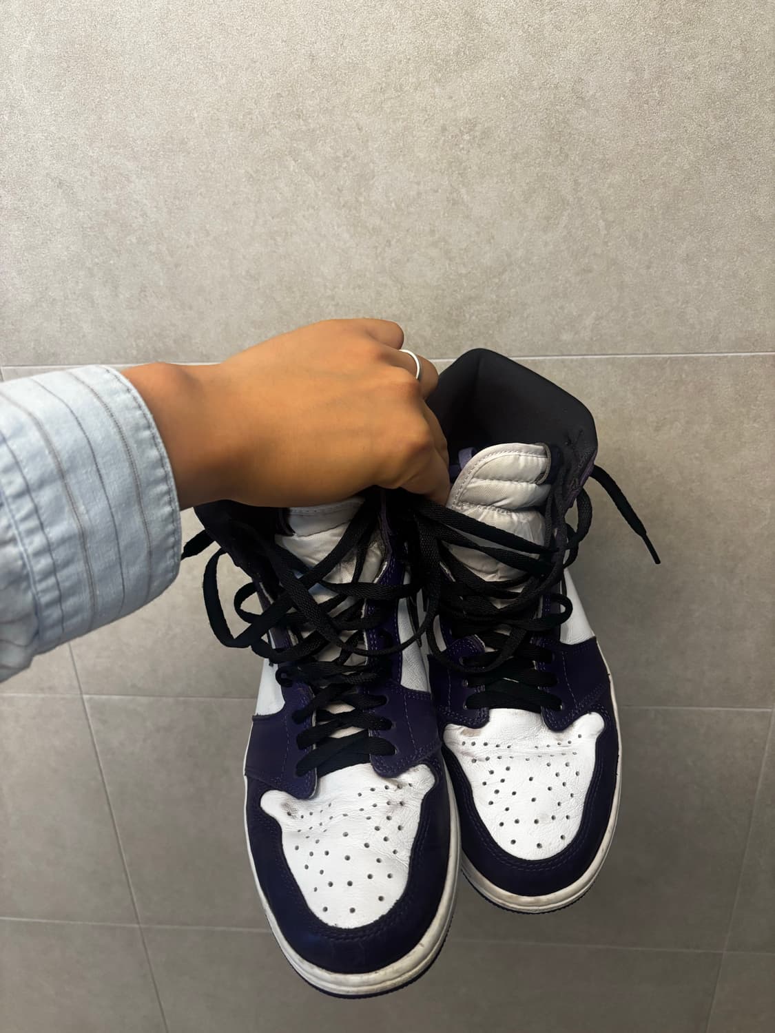 280) 나이키 조던1 레트로 하이 OG 코트퍼플 2020 상품이미지2