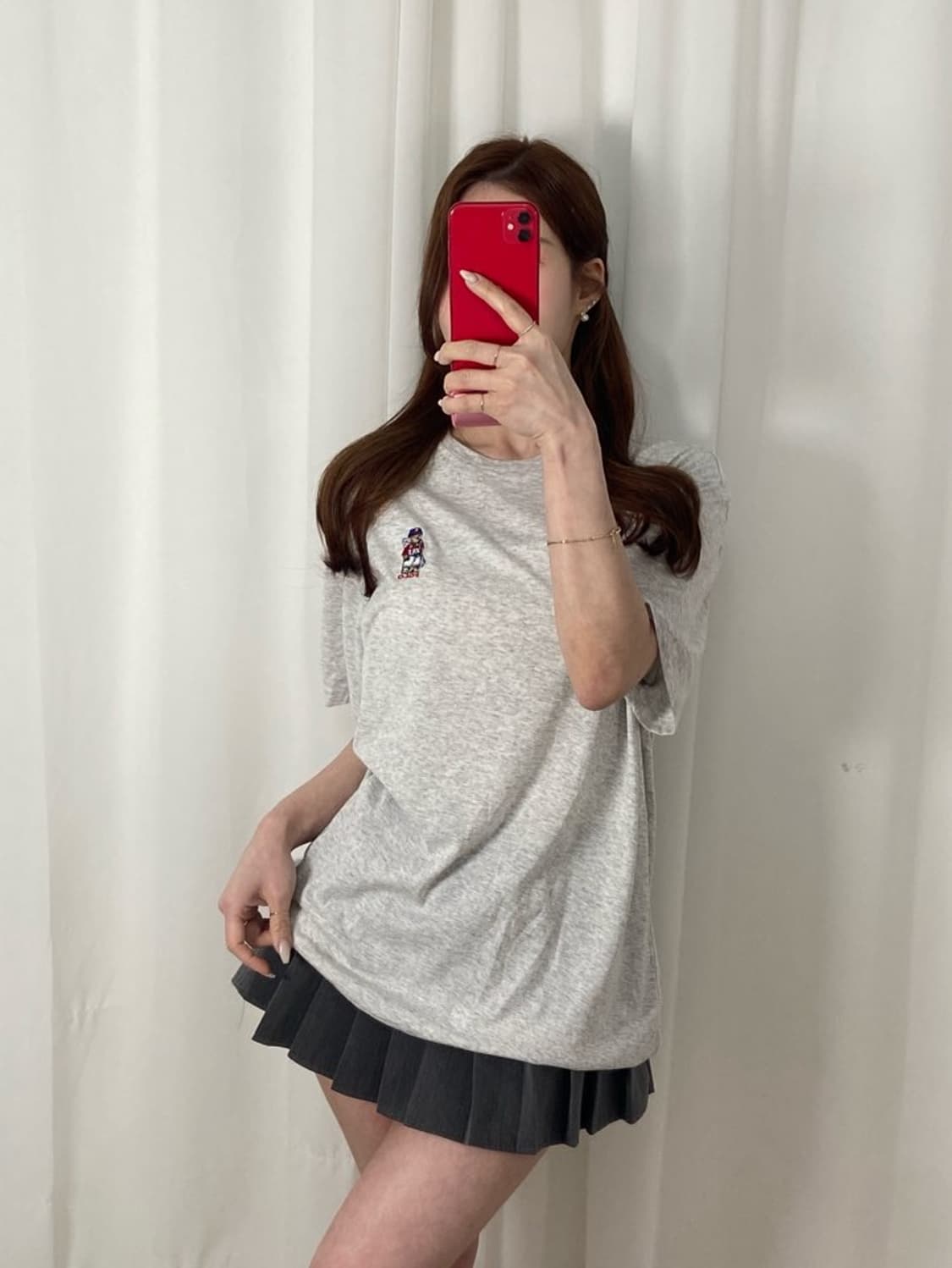 폴로 테디베어 라운드 티 상품이미지2