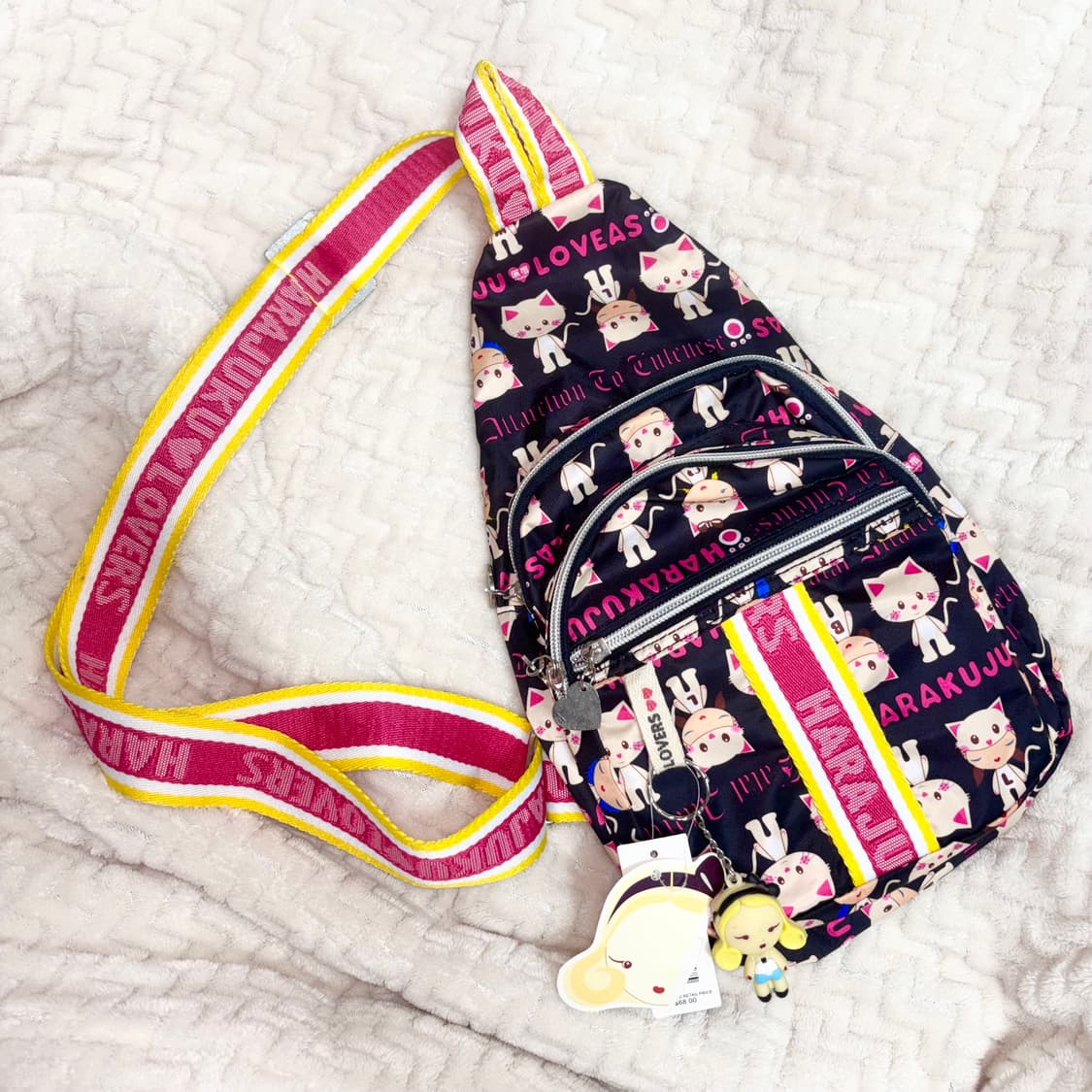 하라주쿠 러버스 미니 가방 헤이세이 데코라 핀터깔 상품이미지1