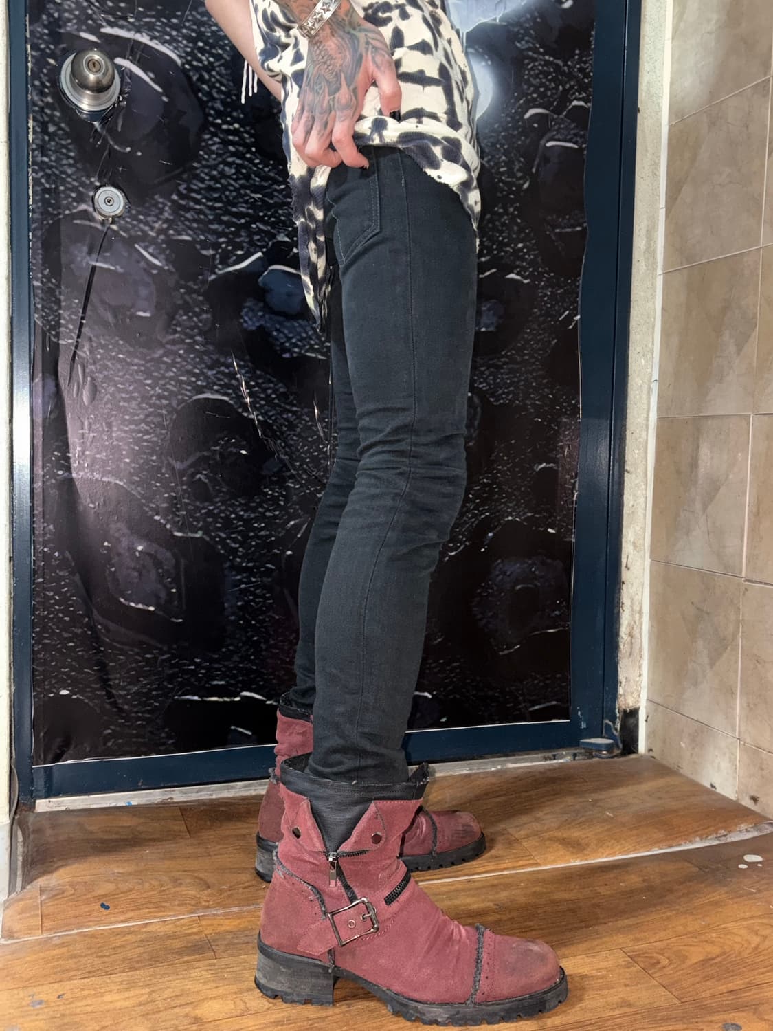 LGB Noir Quad Button Jeans 상품이미지7