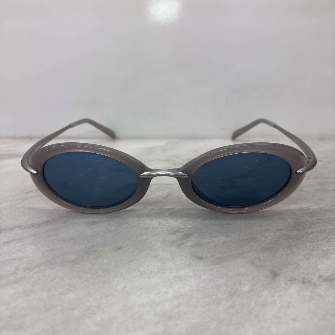 D11 보이런던 BOYLONDON 그레이 실버 빈티지 오벌 선글라스 상품이미지6