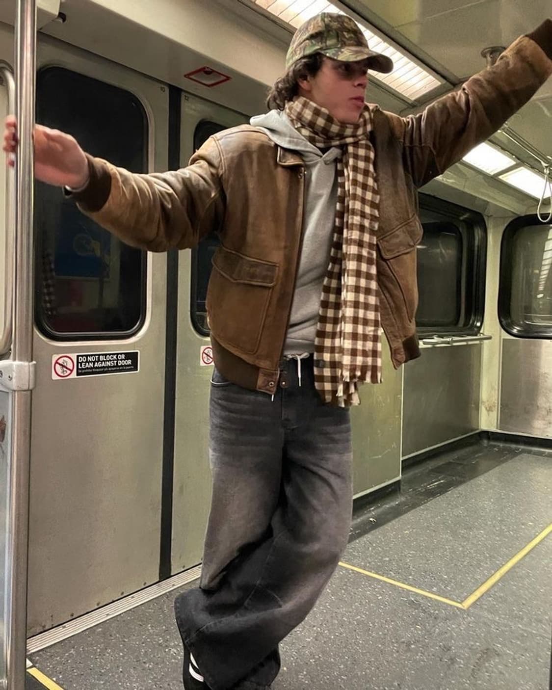 택포25) 쿠퍼 Cooper A-2 자켓 고트스킨 38R 상품이미지9