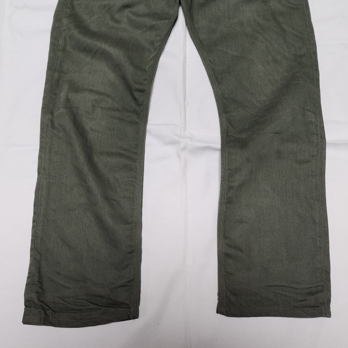 디젤 크루리 레귤러 슬림 워크웨어 아메카지 카키팬츠 상품이미지5