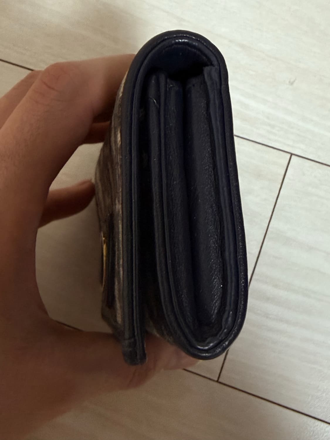 디올 오블리크 글리신 반지갑 정품  상품이미지4