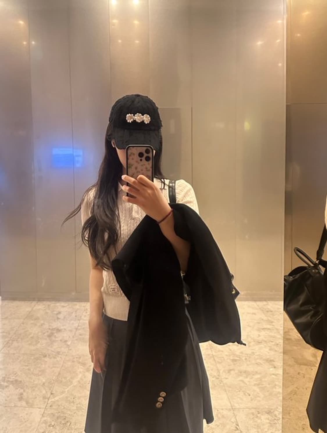 포에지담 플라워 볼캡 상품이미지2