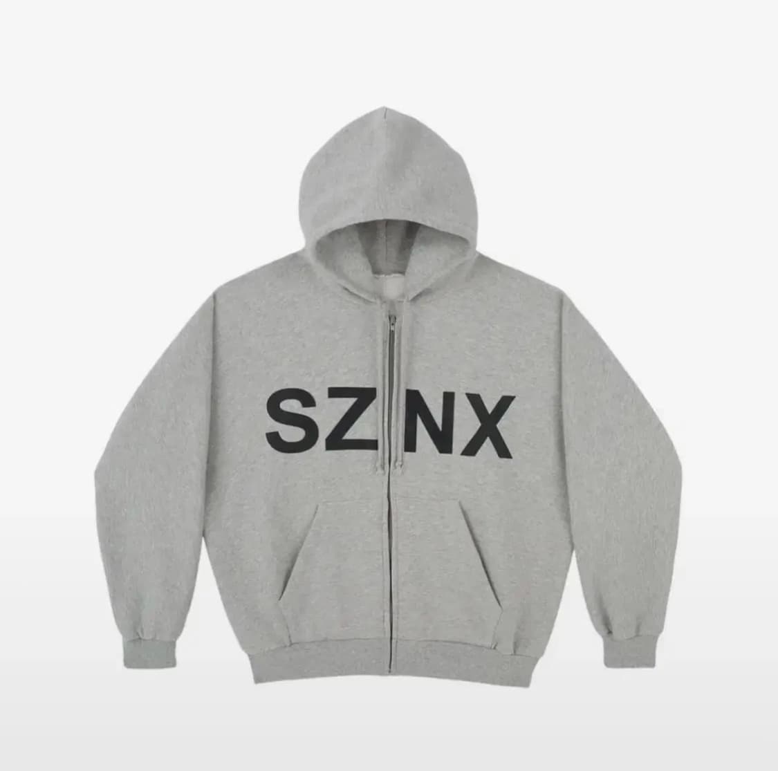 이지 후드 집업 그레이 SZNX 이지 HD-10 3사이즈 상품이미지1