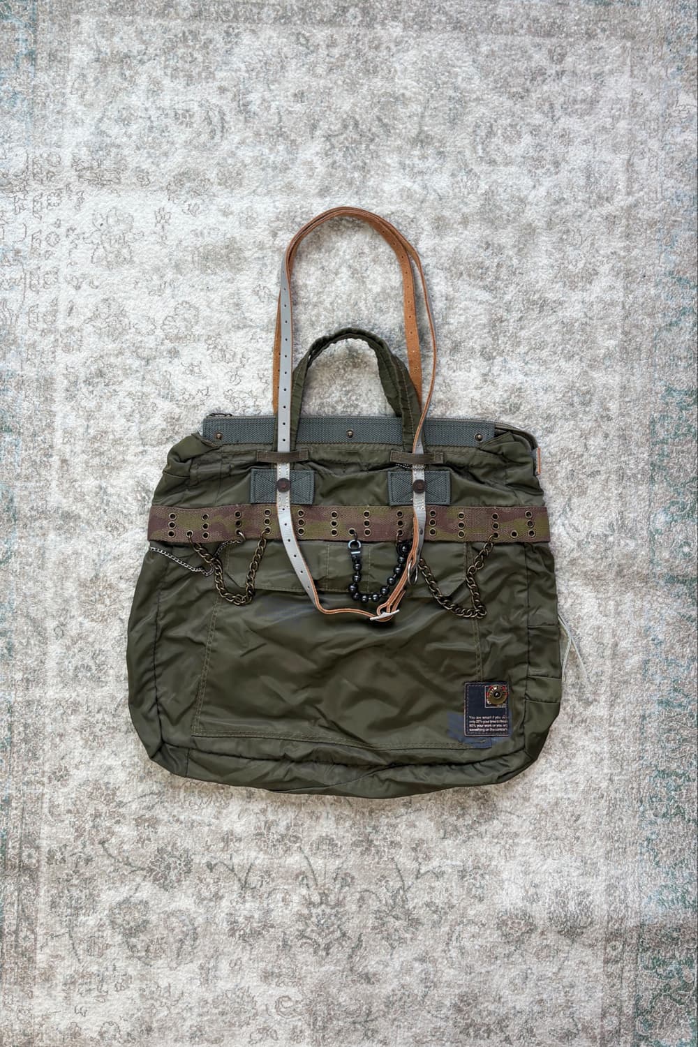 E.T.P. JEANS DEPT. Military Nylon Bag 상품이미지2