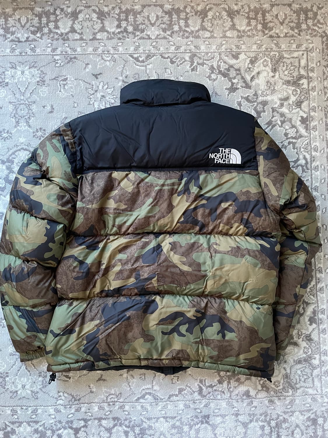 노스페이스 재팬 카모 눕시 패딩 상품이미지2