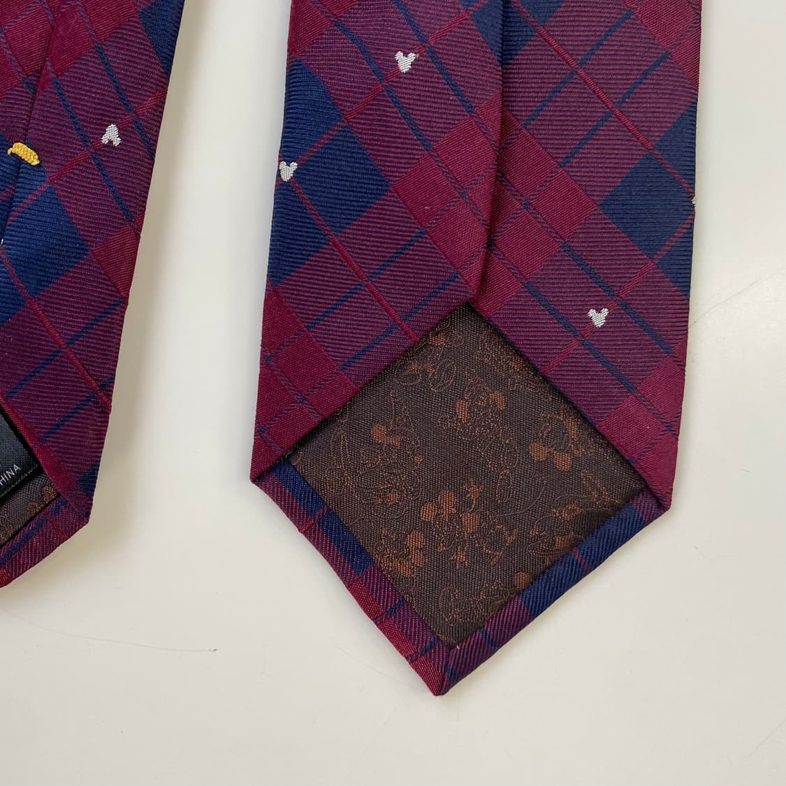 디즈니 캐릭터미키마우스 실크넥타이7.4cm 상품이미지6