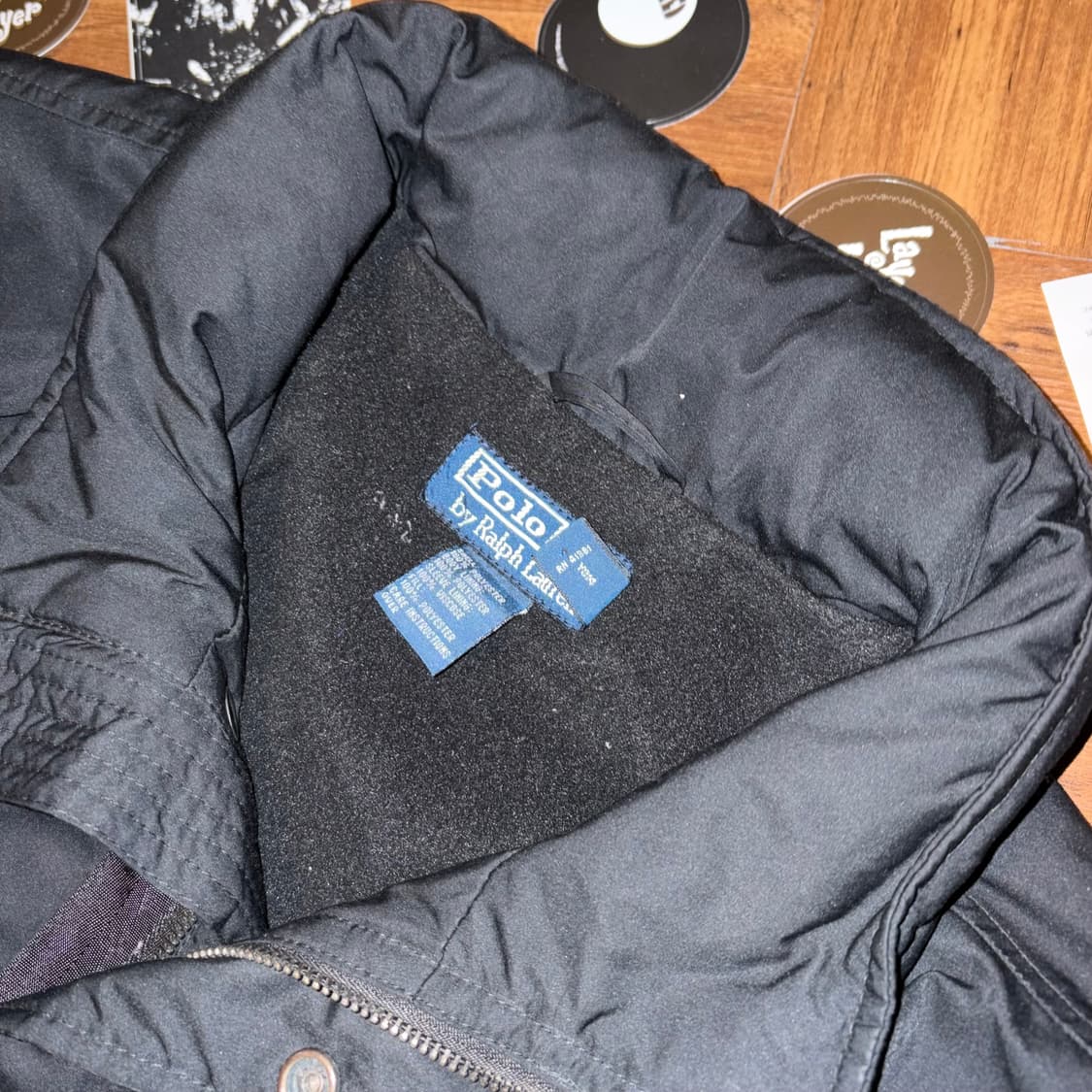 Polo ralph lauren padded parka black 상품이미지7