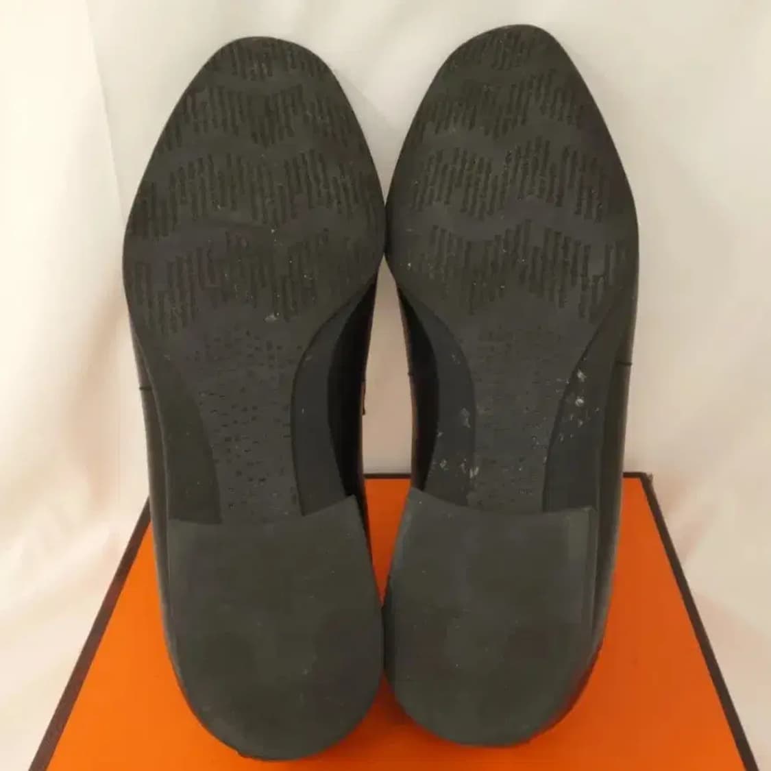 [정품] 에르메네질도 제냐 실버 비트 가죽 로퍼 (280/EEE) 상품이미지9