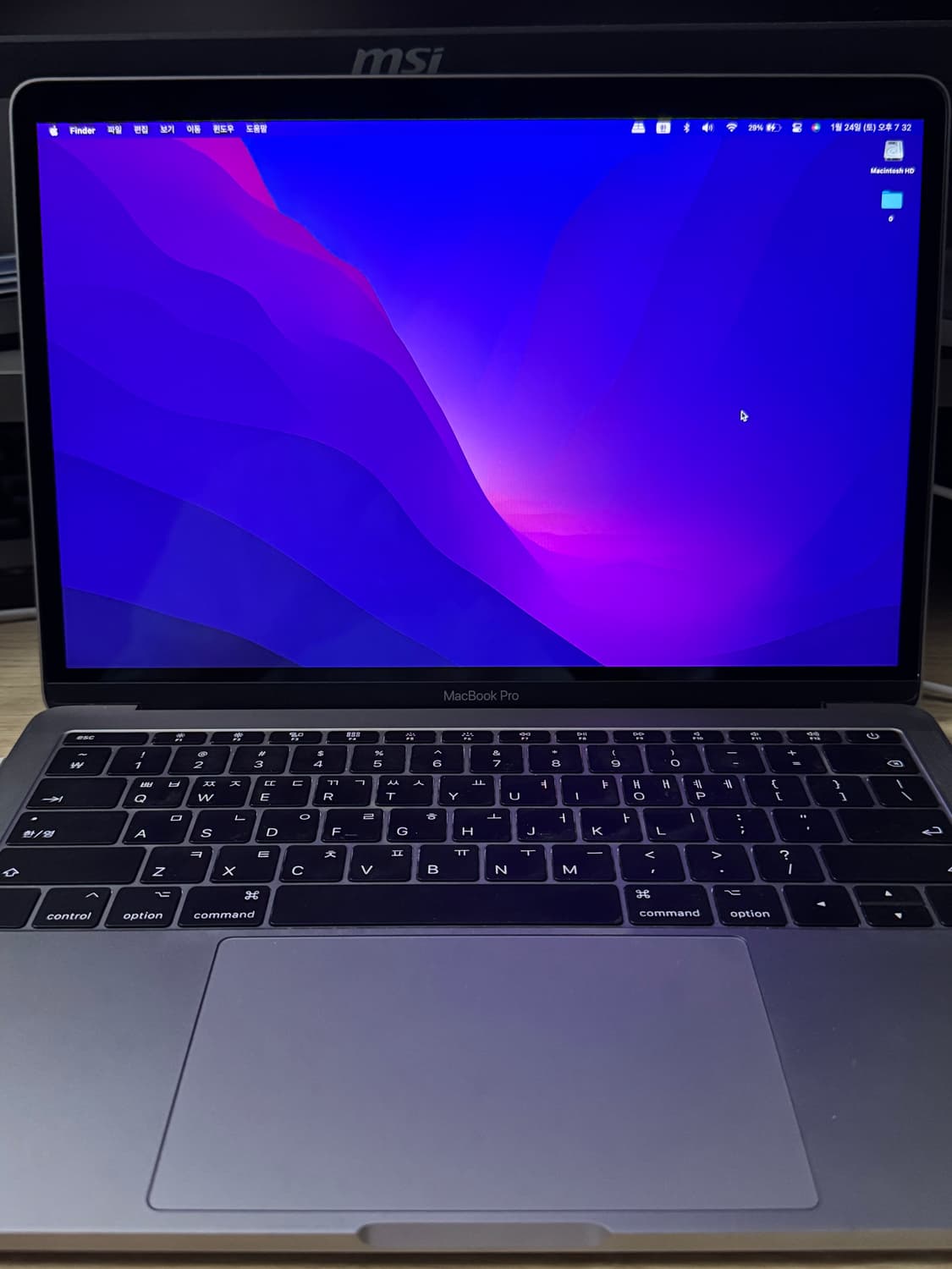 맥북 프로 2017 13인치 스페이스 그레이 256GB 상품이미지9