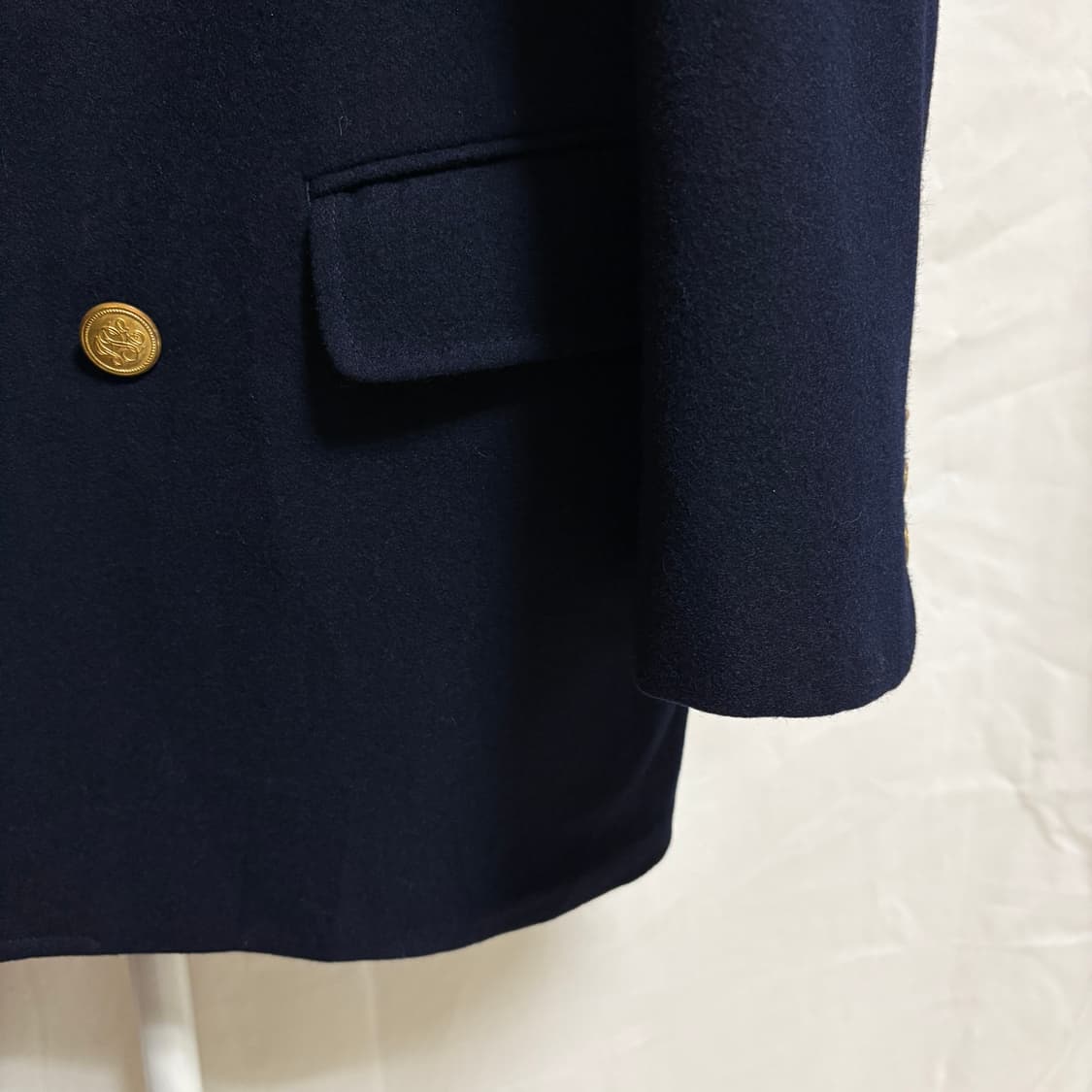 제이프레스 울 더블 금장 블레이저 자켓 / 네이비, M 상품이미지6