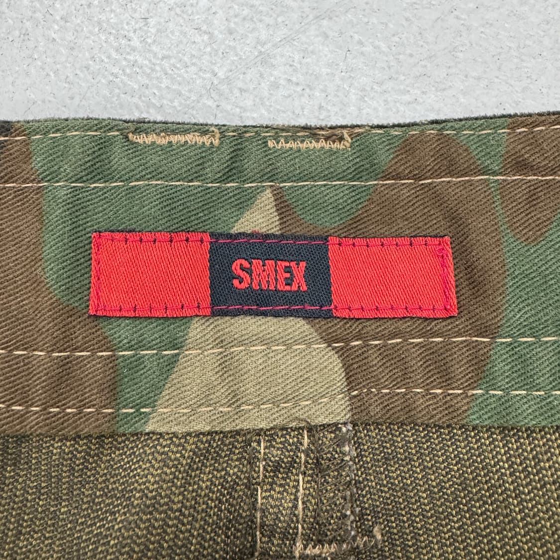 SMEX 탄창 Y2K 골덴 코듀로이 와이드 카고팬츠 브라운  상품이미지8