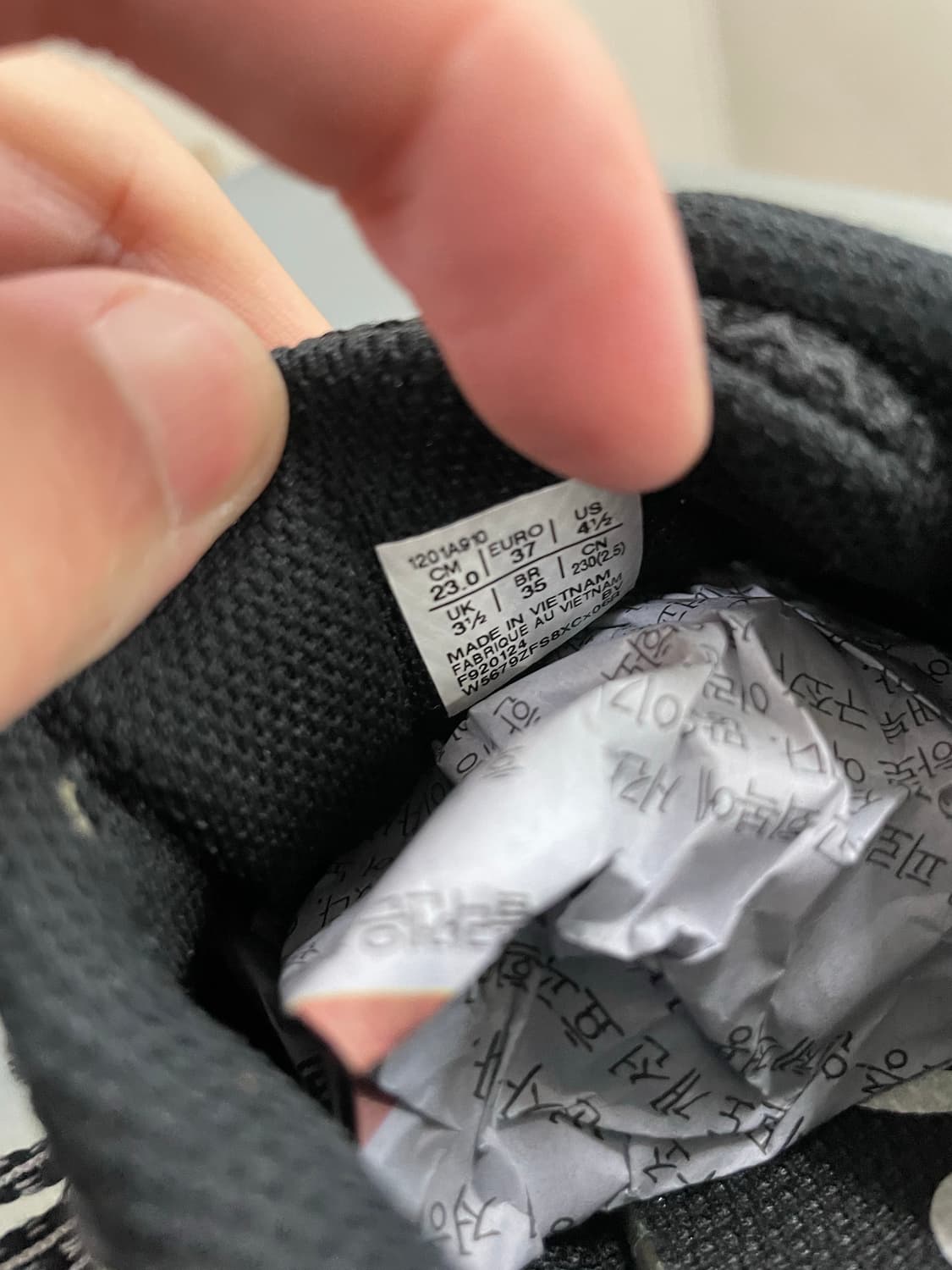 아식스 젤-1130 블랙 글레이셔 그레이 230 (gr-4008) 상품이미지7