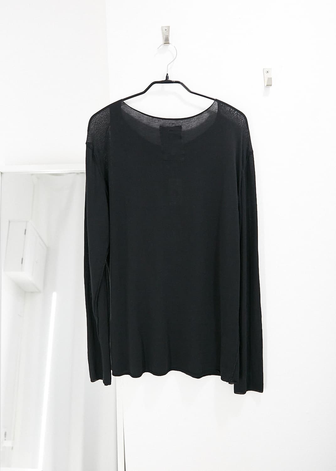 Long Sleeve Cotton Knit Top 상품이미지4