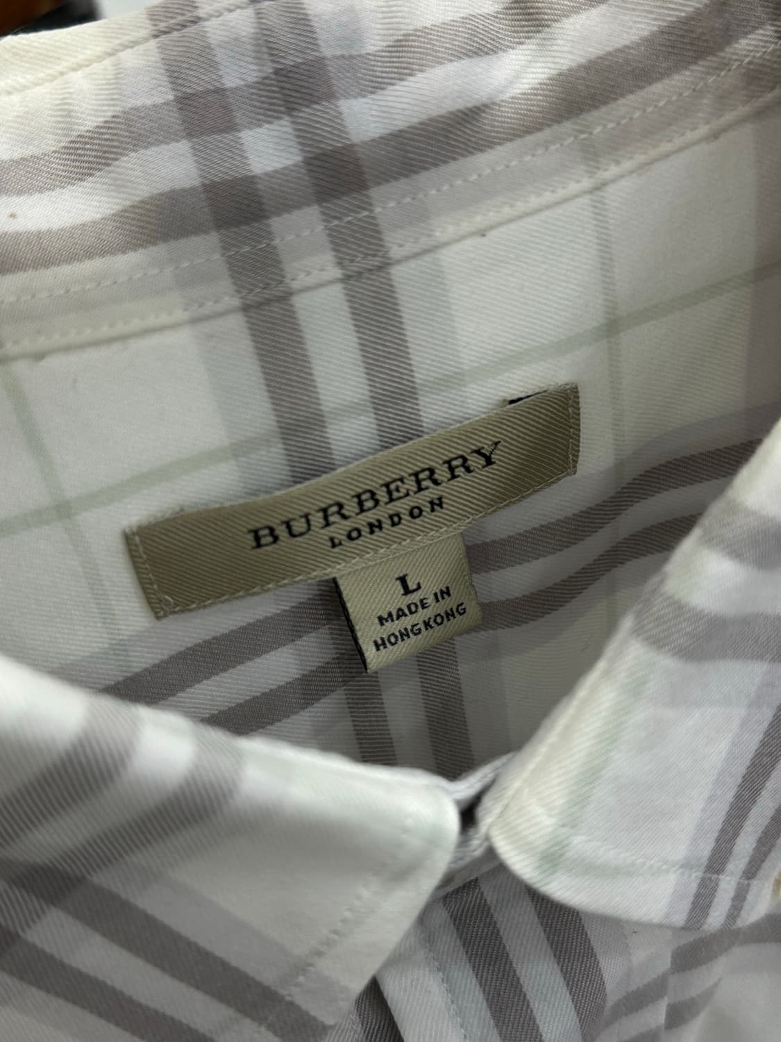 버버리 남성 남방 상품이미지6