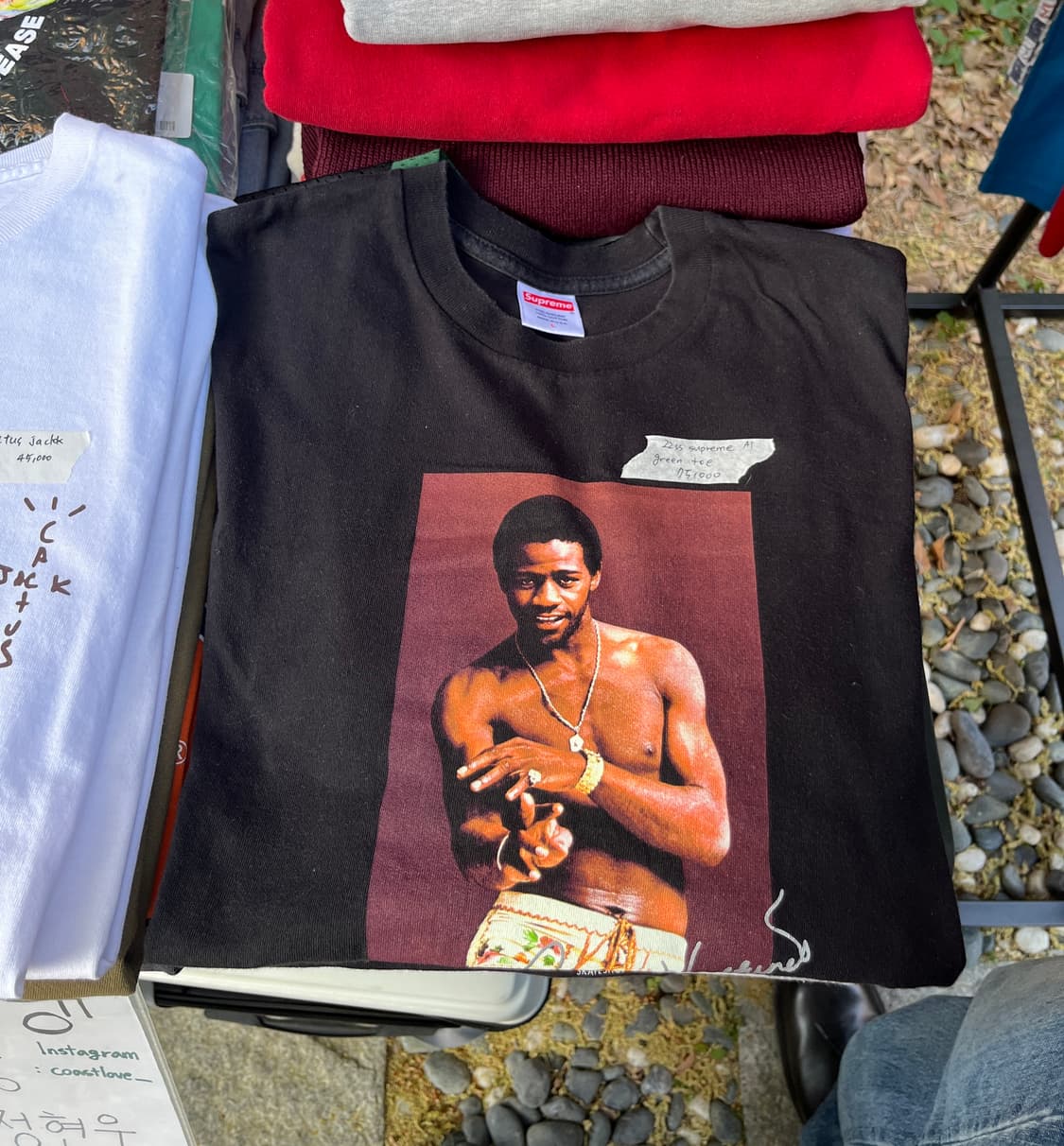 슈프림 알 그린 티셔츠 반팔티 상품이미지1