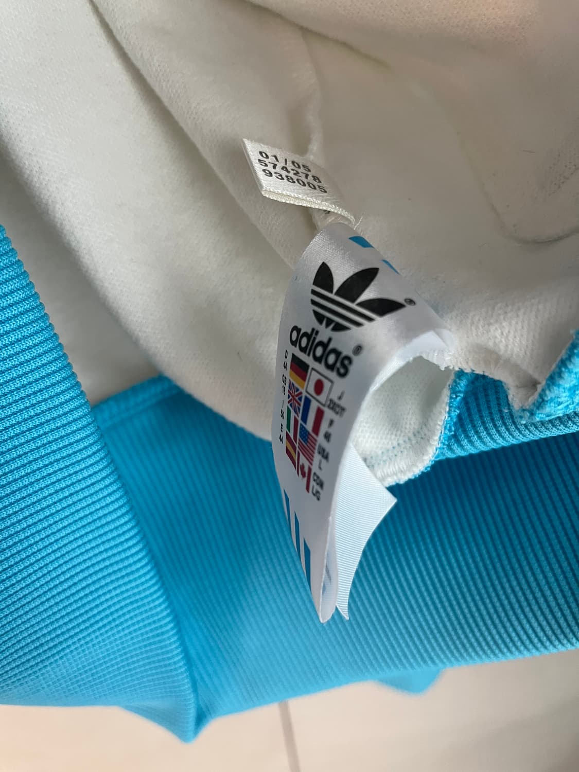 극희귀 아디다스 베켄바우어 흰파,흰하 져지 [L] 상품이미지5