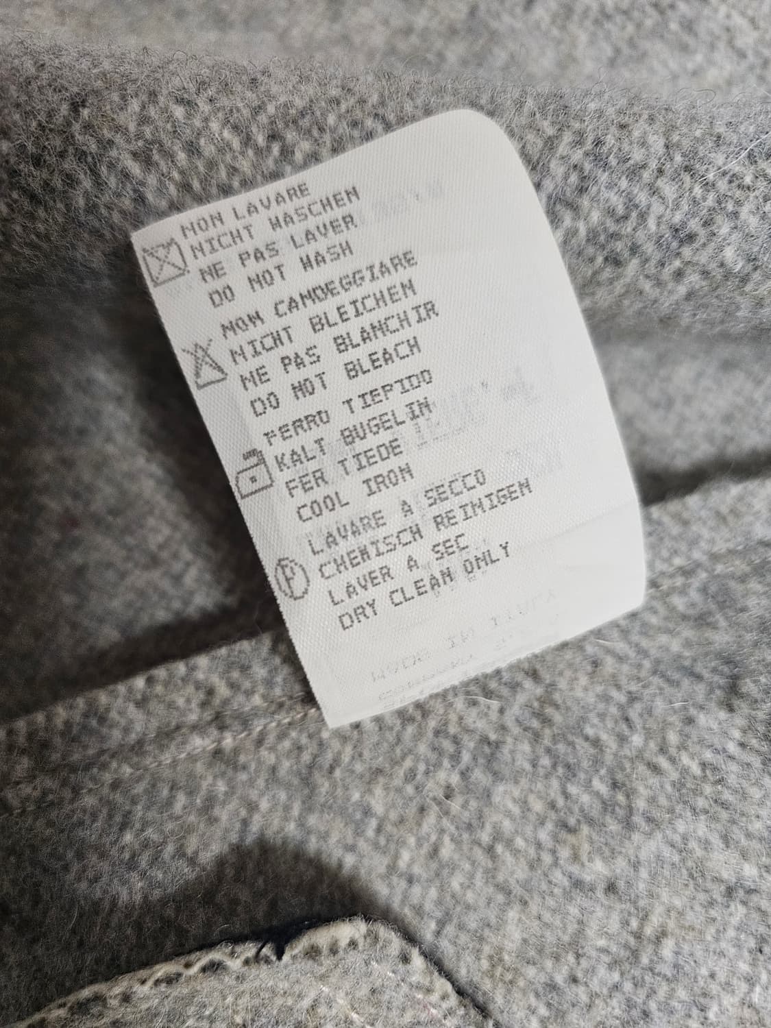 스톤아일랜드 aw1995 아카이브 그린엣지 울 피코트 상품이미지8