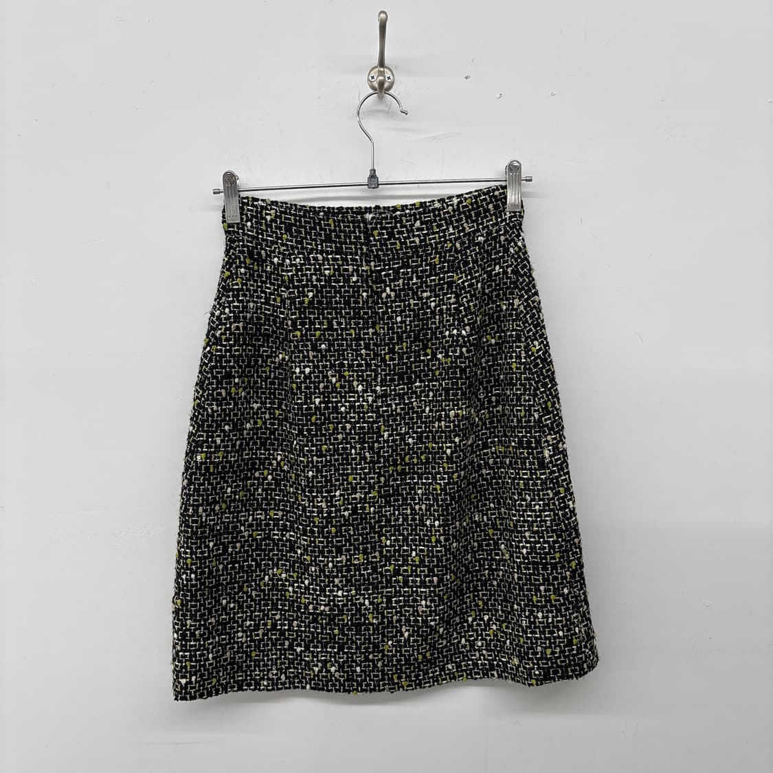 막스마라 블랙 트위드 미니스커트 상품이미지2