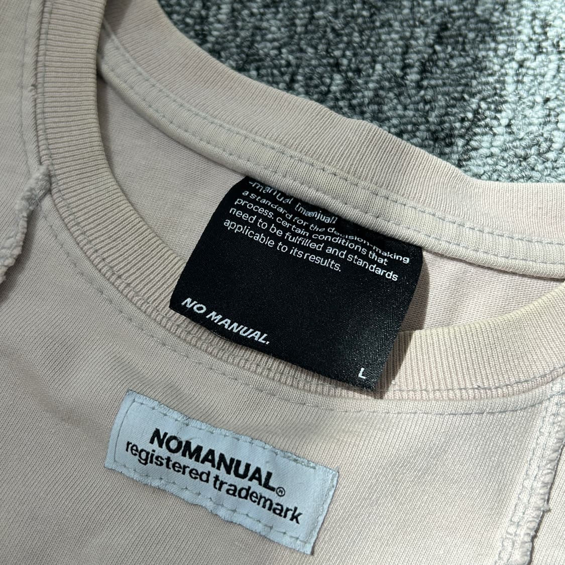 노매뉴얼 타이다이 커스텀 롱슬리브 상품이미지8