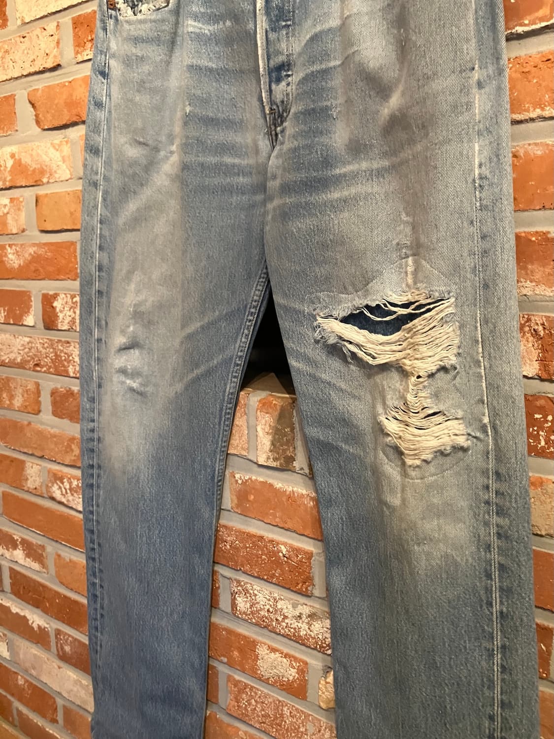 00s USA 빈티지 리바이스 501 데님 팬츠 상품이미지3