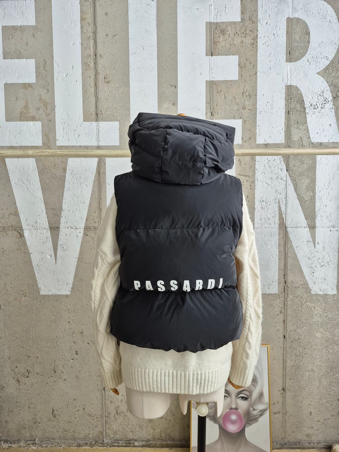 파사디골프 (2024상품)다운 크롭패딩 상품이미지3