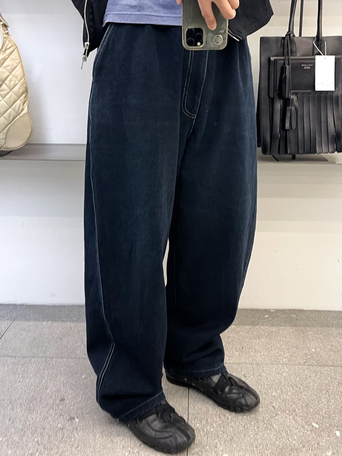 Parto Sport 90s 빅 배기 와이드 팬츠 상품이미지2