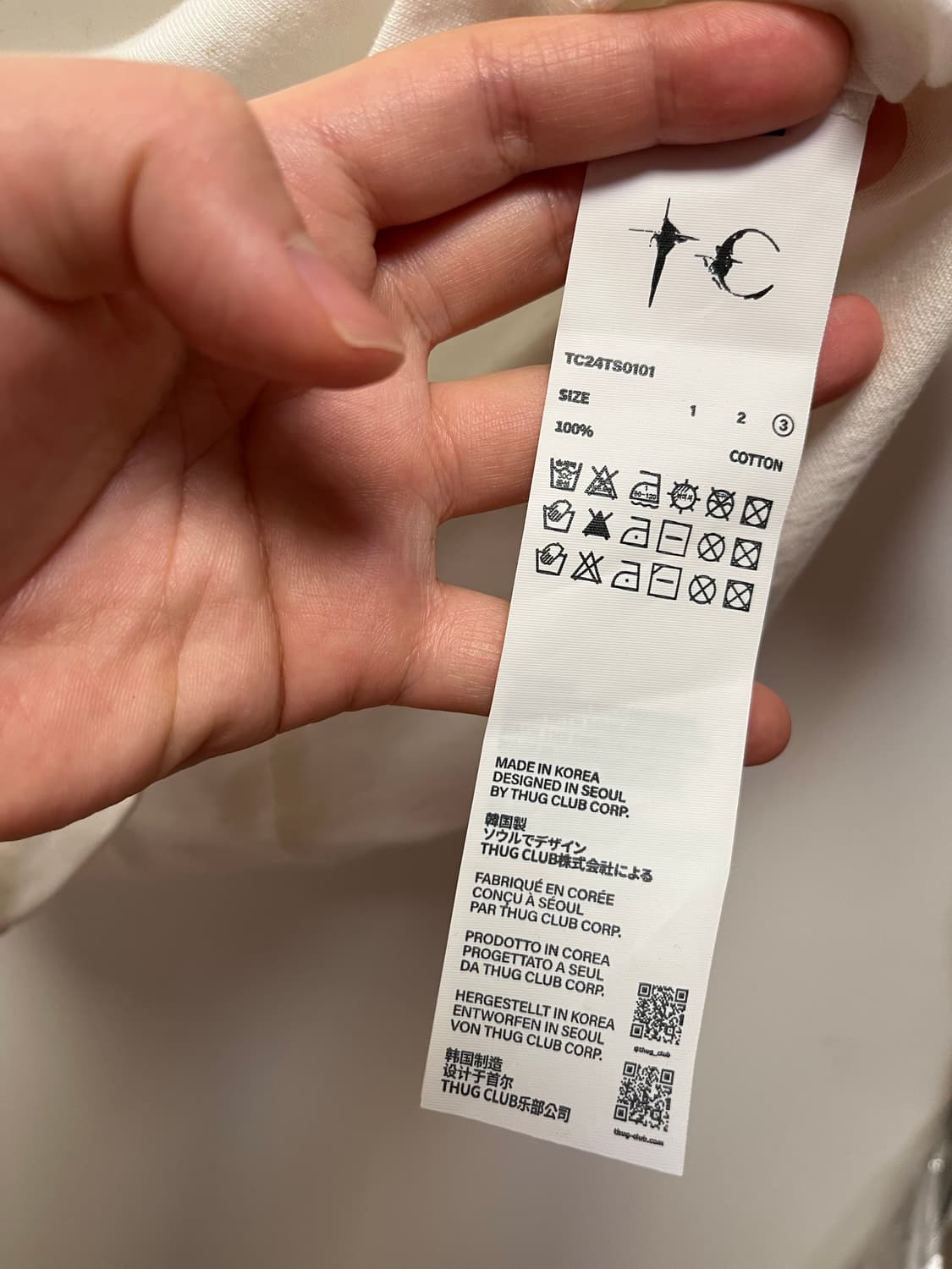 떠그클럽 TC Slim T-shirt 3사이즈 상품이미지4