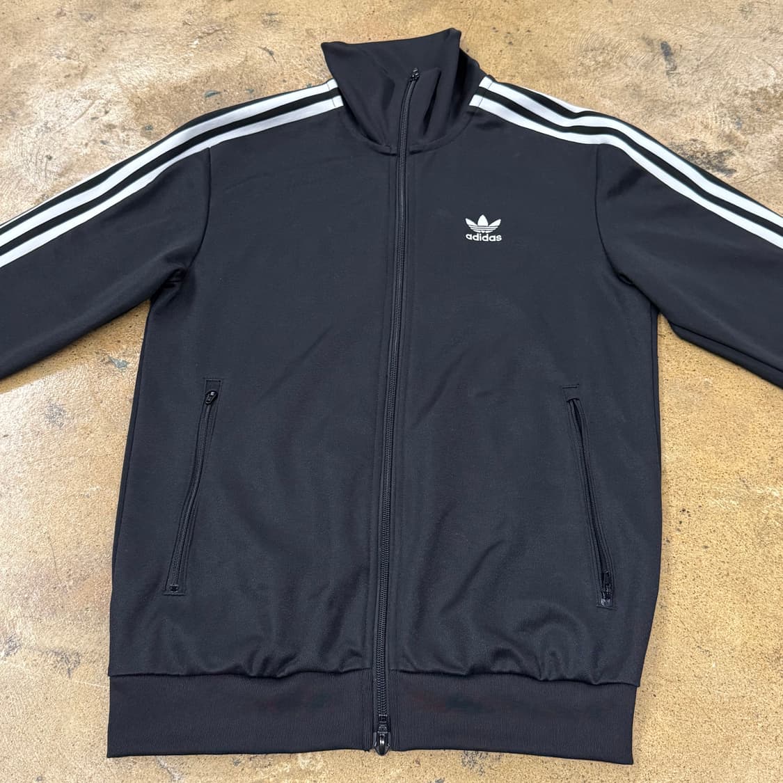 [정품/M] 아디다스 삼선 트랙탑 블랙 져지 b18 상품이미지3