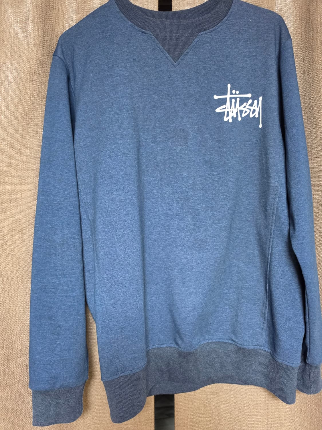 스투시블루맨투맨 L 상품이미지1