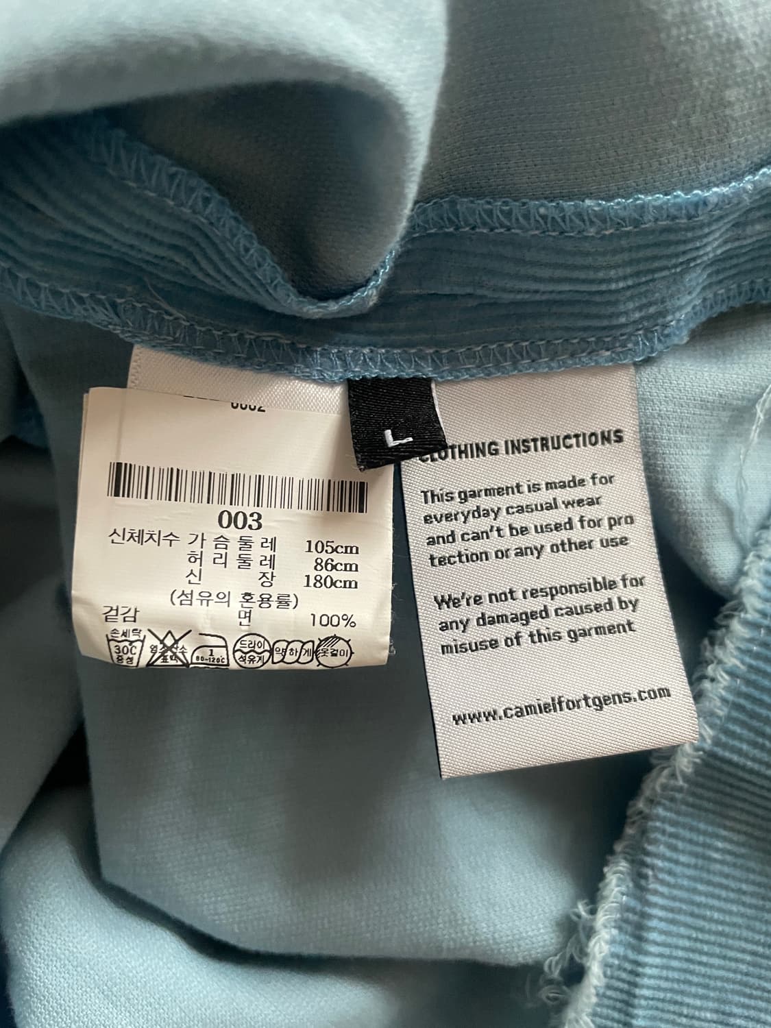 카미엘포트젠스 코듀로이 셔츠 상품이미지6