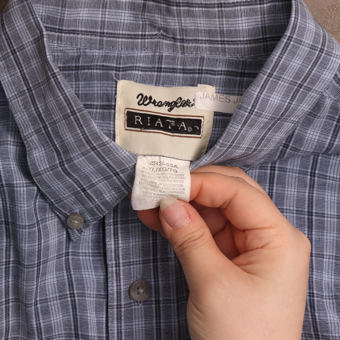 랭글러 리아타 체크 워크셔츠 A1667 상품이미지3