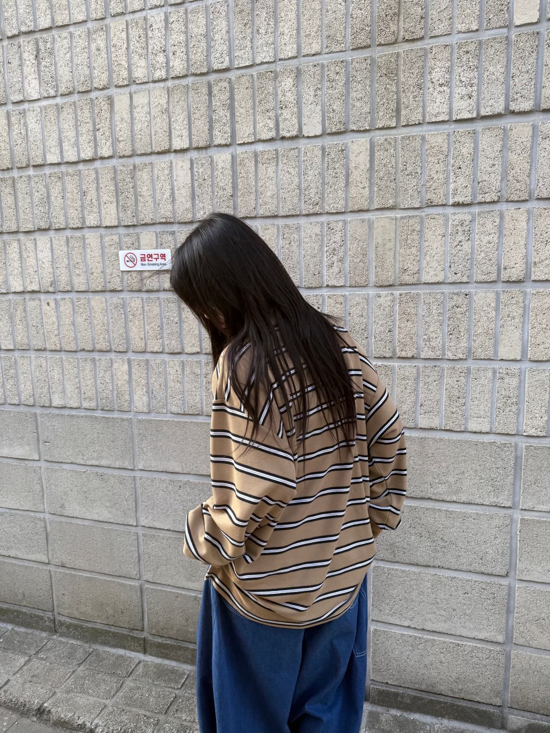 도그타운 스트라이프 오버핏 pk 롱슬리브 상품이미지8