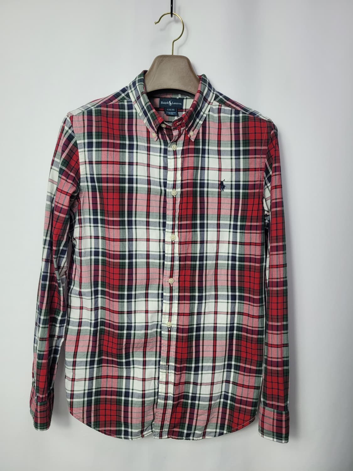 폴로 랄프로렌 플란넬 체크 셔츠 긴팔 남방 상품이미지1