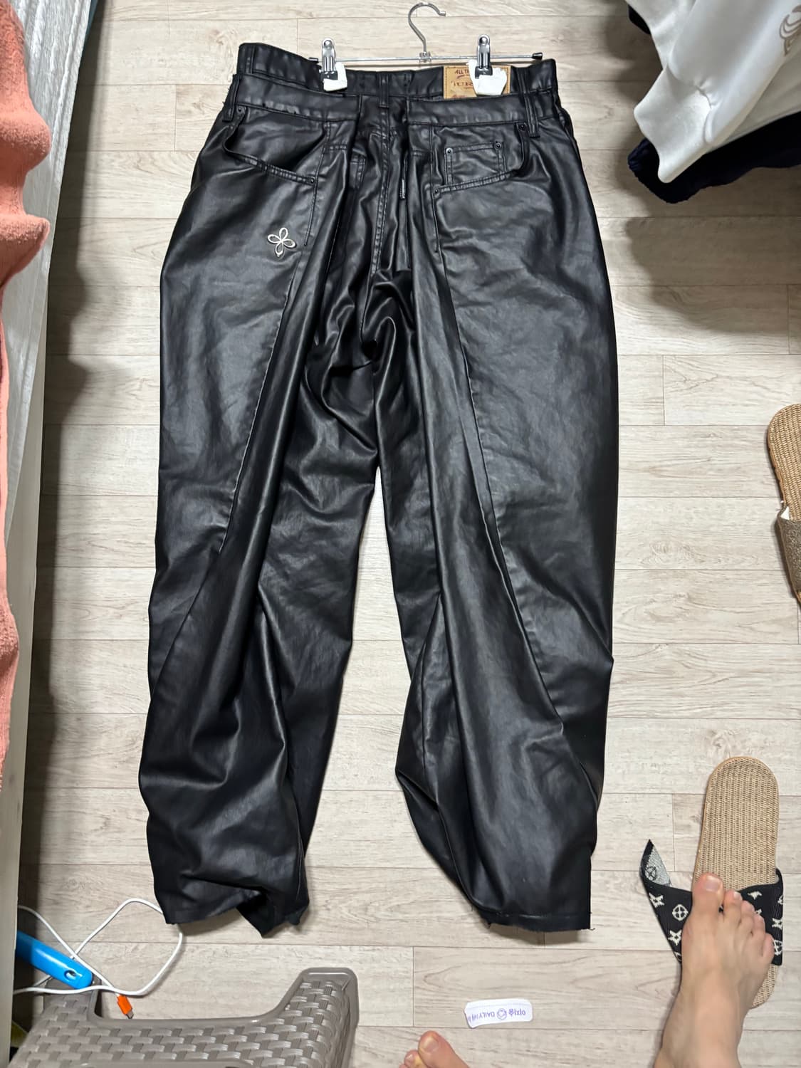 surgery double folding 와이드 진 상품이미지2