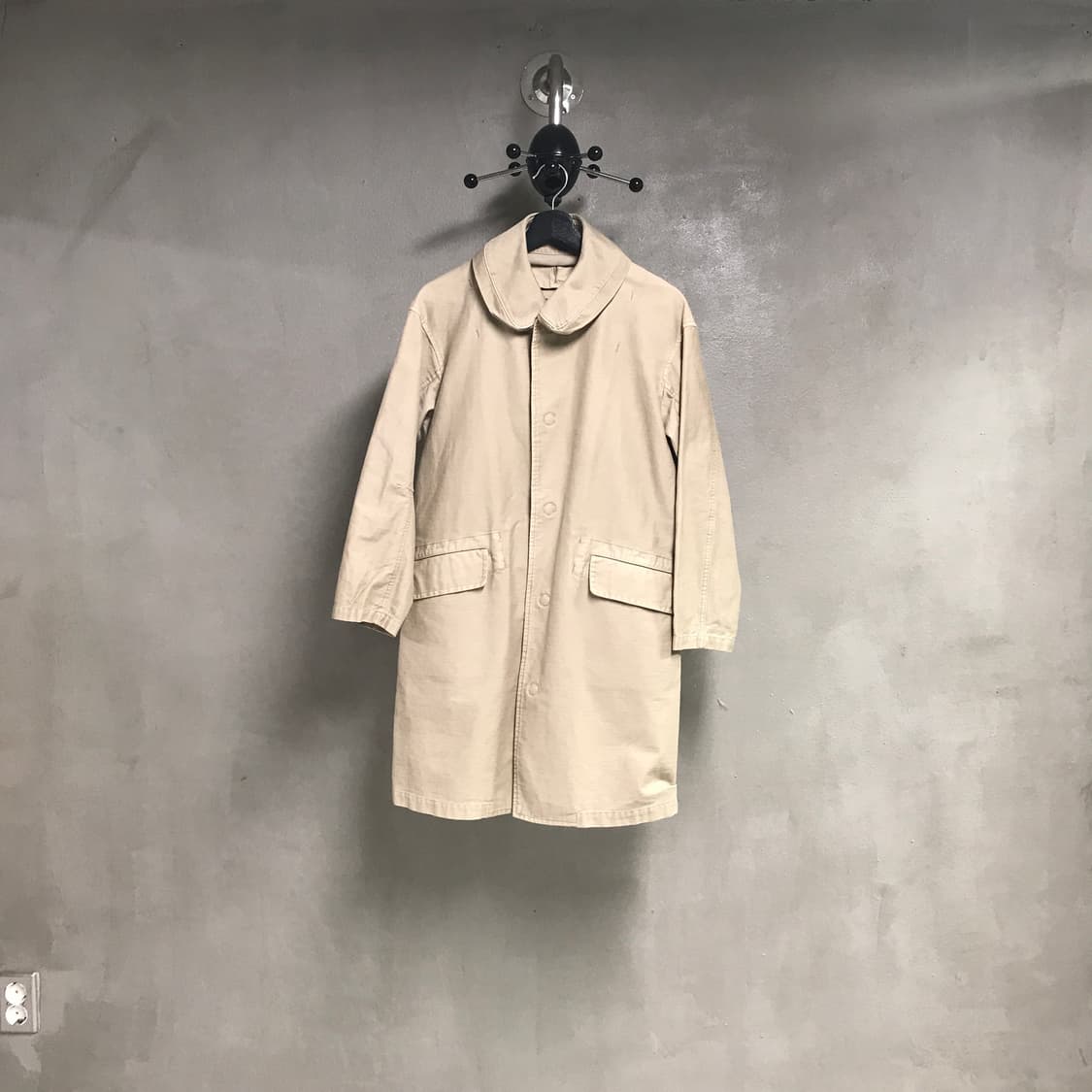 주카 베이지 코튼 자켓 S(W) 상품이미지1