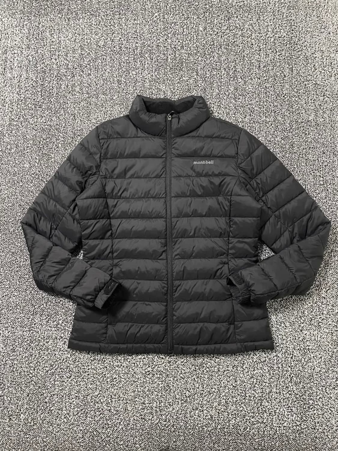 몽벨 경량패딩점퍼 블랙 95 갸루슬림슬림핏자켓아우터핀터홀리스터깔아베크롬비 상품이미지1