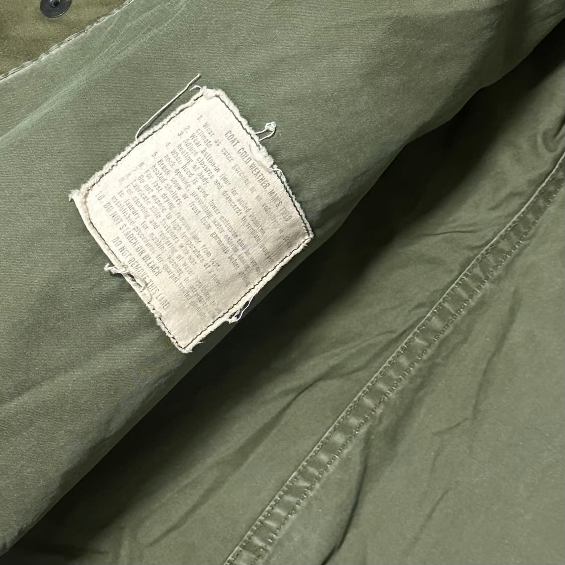 1974 군납용 m-65 필드자켓 18 상품이미지8