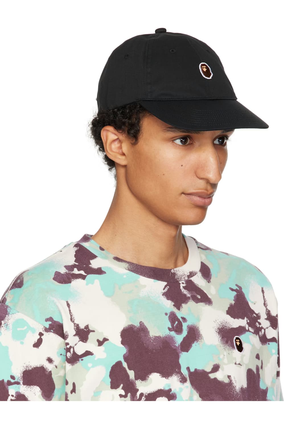 A Bathing Ape BAPE 베이프 볼캡 블랙 상품이미지7