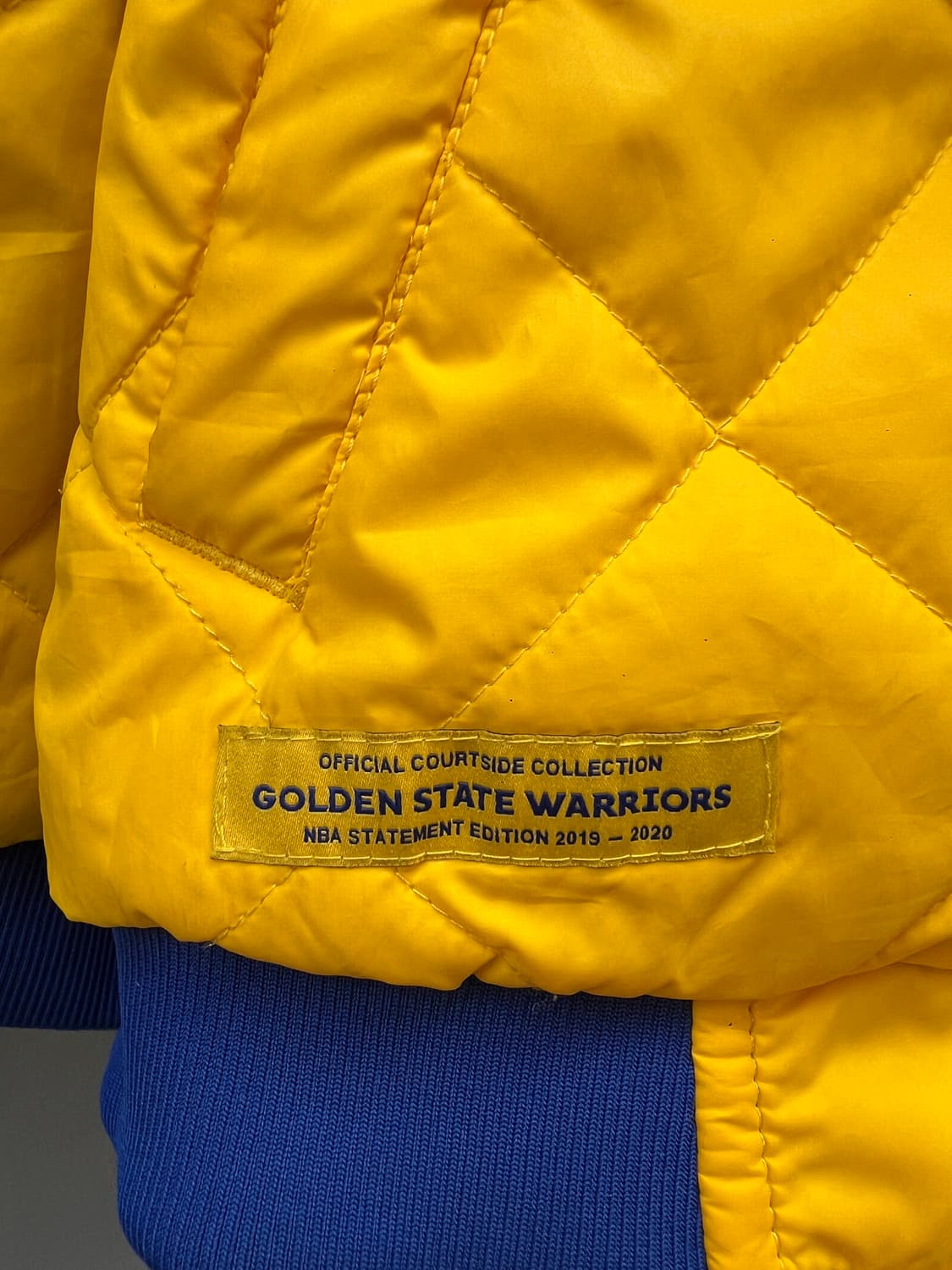 나이키 NBA 골든스테이트 워리어스 블루종 자켓 (정품) 상품이미지6