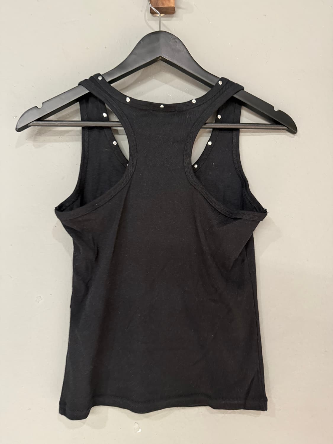 lettering sleeveless + net top set  상품이미지9