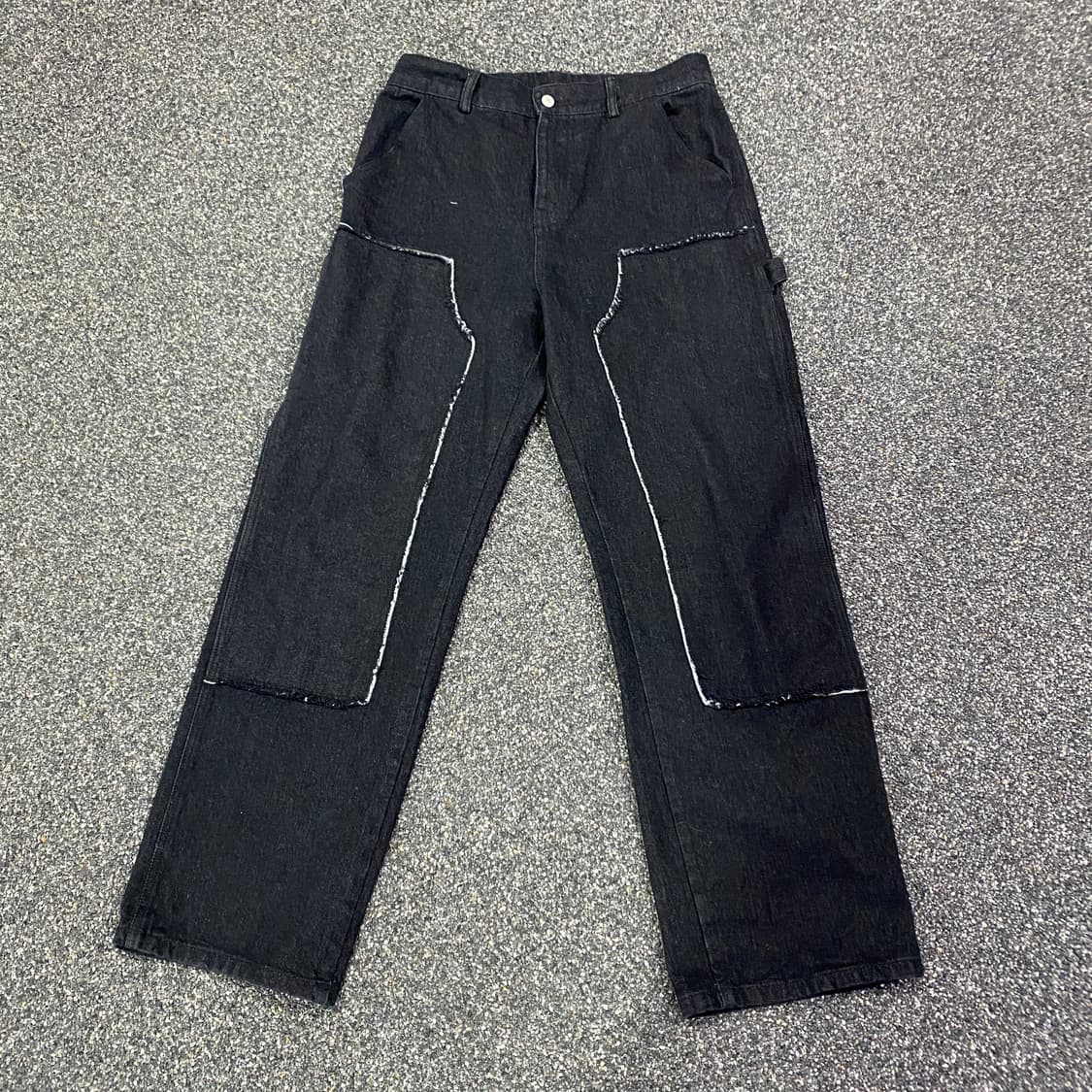CDW 디트로이트 흑청 데님 팬츠 B3566 상품이미지3