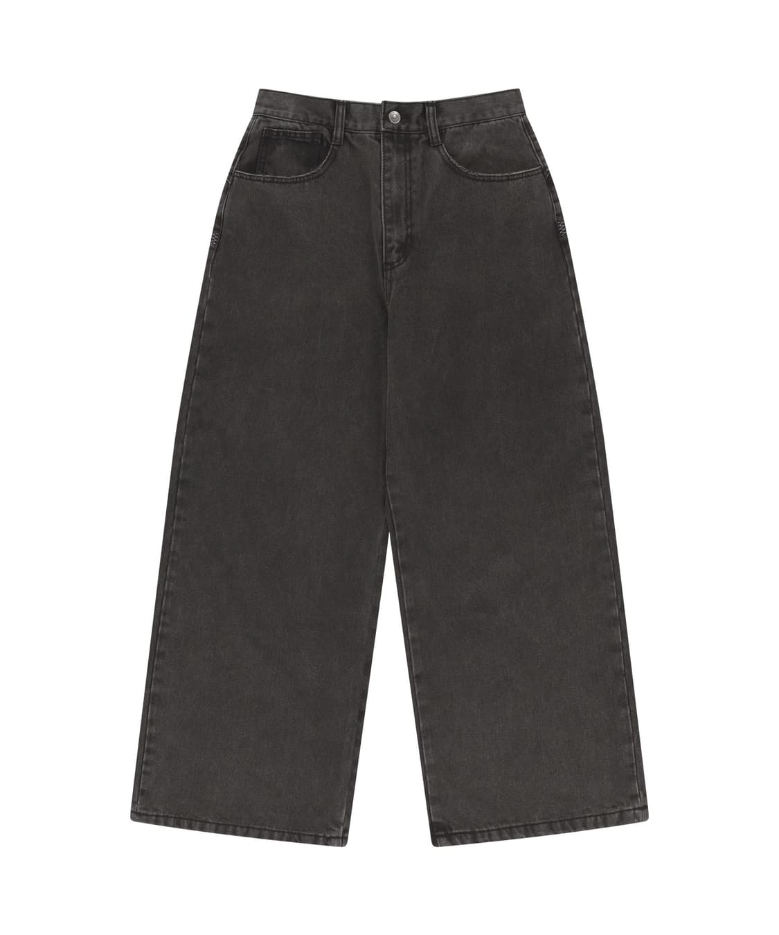 코이세이오 W STITCH DENIM PANTS  스티치 데님 팬츠 블랙 상품이미지1