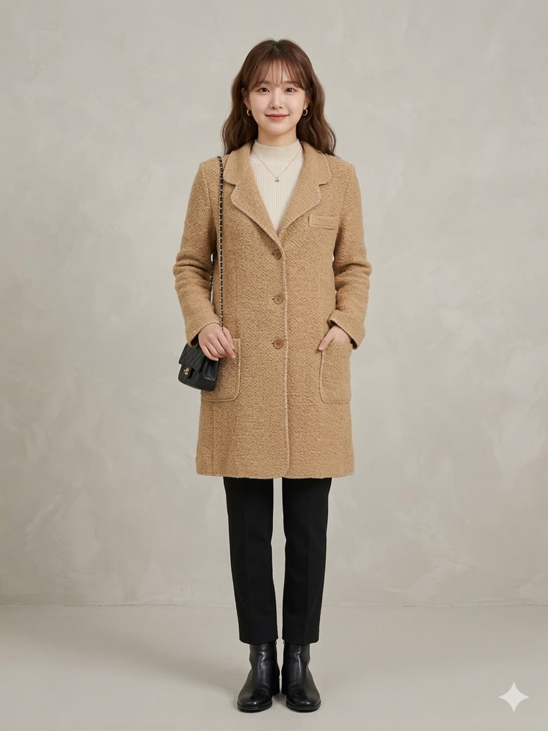 EMPORIO ARMANI 엠포리오 아르마니 울 캐시미어 코트 자켓 상품이미지1